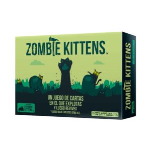 juego de mesa zombie kittens