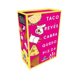 taco reves cabra queso pizza