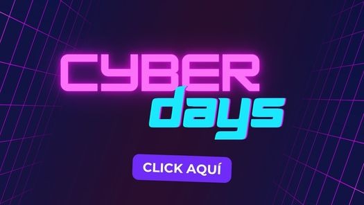 Purple Simple Cyber Monday Sale Instagram Post (525 x 296 px)