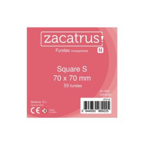 Fundas Square S 70 x 70mm - Zacatrus (55 uds)