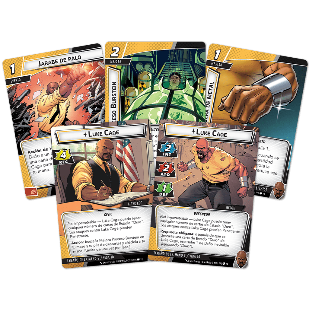 Marvel Champions - Luke Cage Hero Pack - Imagen 2