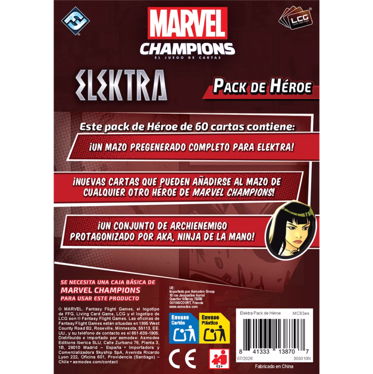 Marvel Champions - Elektra - Imagen 2